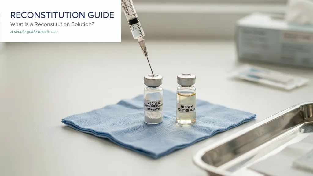 What Is a Reconstitution Solution? Your Simple Guide to Safe Use Reconstitution Solution