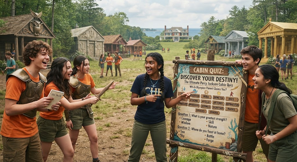 Discover Your Destiny: The Ultimate Percy Jackson Cabin Quiz Percy Jackson Cabin Quiz