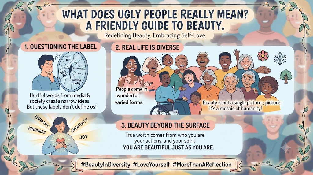 What Does Ugly People Really Mean? A Friendly Guide to Beauty Ugly People